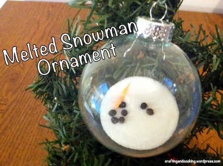 melted snowman ornament 6