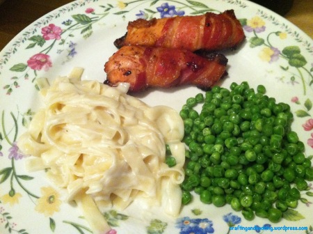 Bacon-wrapped sweet and spicy chicken 8
