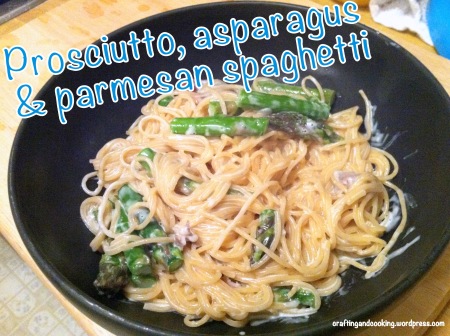 Prosciutto, Asparagus and Parmesan Spaghetti 6
