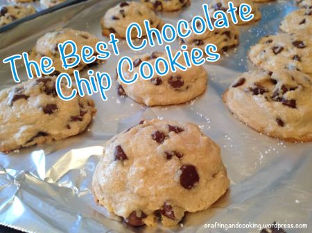 The Best Chocolate Chip Cookies | Craftingandcooking.wordpress.com